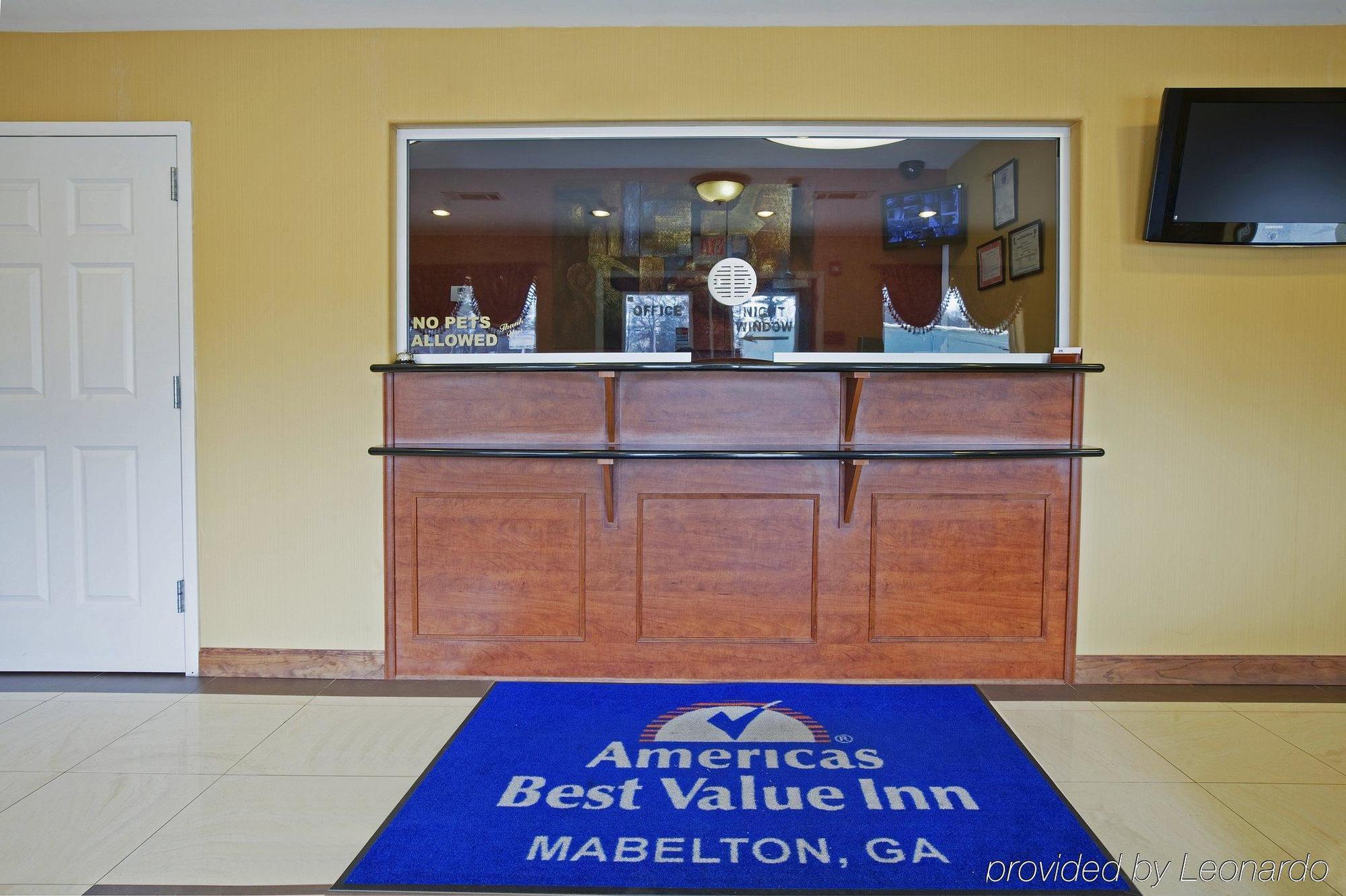 Americas Best Value Inn - Mableton Beltér fotó